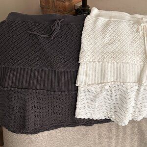 Athleta Crochet Skirts Size L & XL
